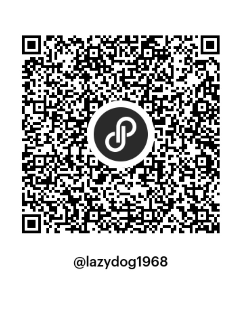 My QR CODE TO FOLLOW ME